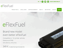 Tablet Screenshot of eflexfuel.com